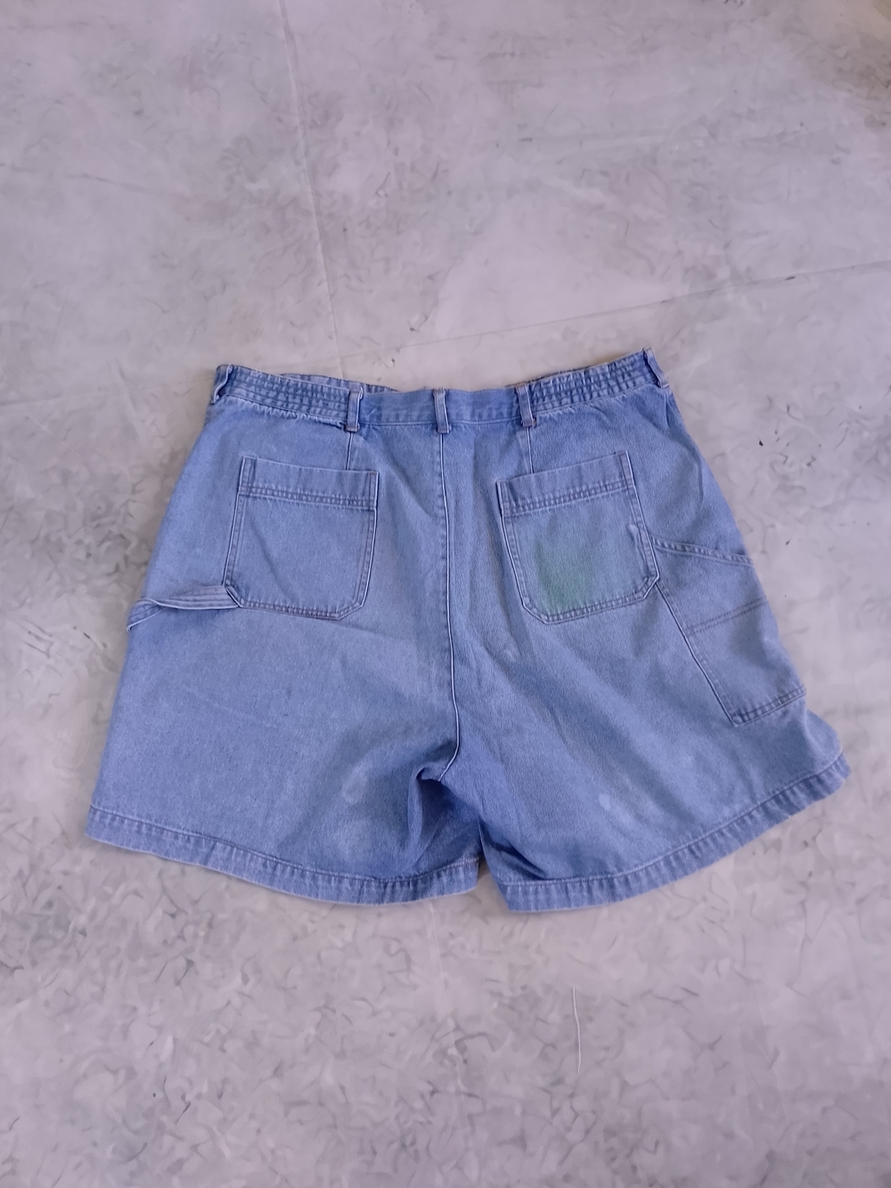 Vintage 90s Light Blue Denim Women’s Shorts - Picture 2 of 9